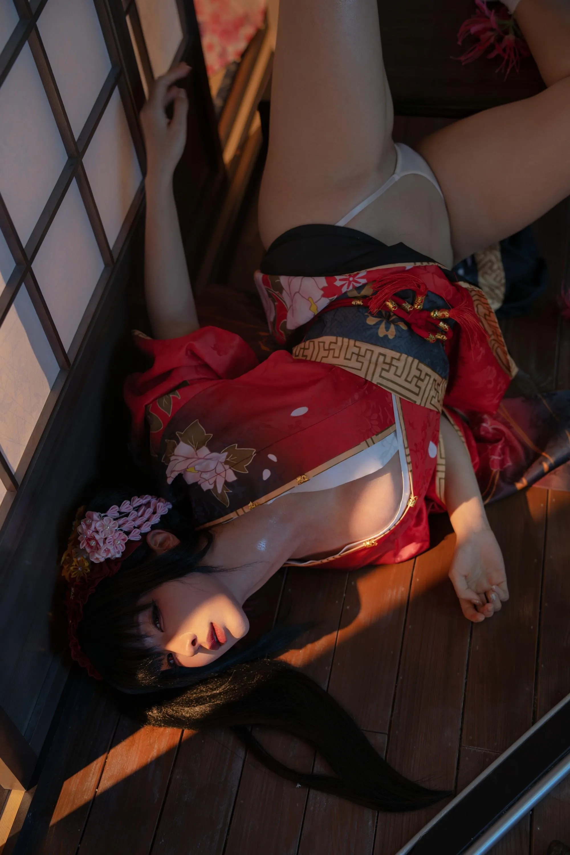 蠢沫沫 – NO.304 狂三和服cos-狂三 正片 [147P]插图8